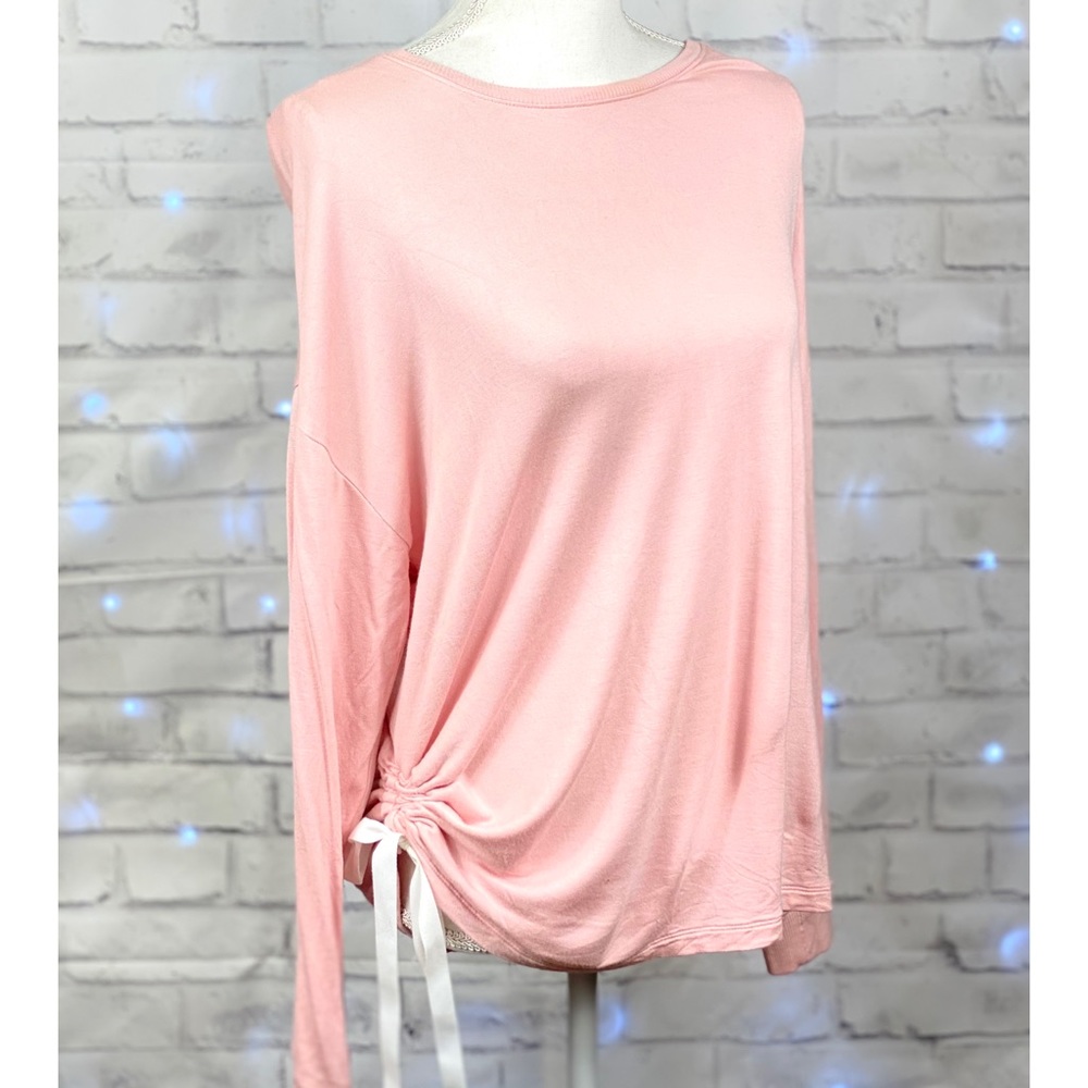 Side Tie Casual Athletic Top